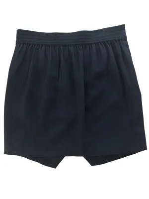 Madewell Black Women's Wrap Mini Skirt thumbnail 2