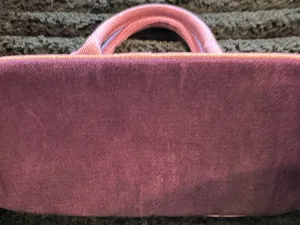 Victorias Secret Purple & Pink Heart Accent Women's Tote Bag thumbnail 9