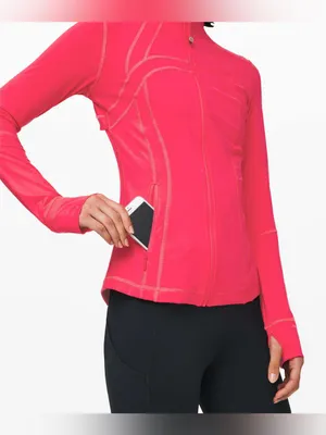 Lululemon Define Jacket *Nulux Heartthrob $128 MSRP thumbnail 5