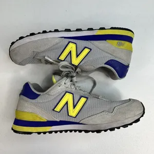 New Balance Size‎ 8 515 Sneakers Shoes Gray Suede Mesh Running WL515AAC Retro thumbnail 3