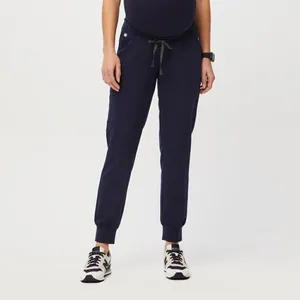 ✨2X HP✨Figs Zamora Maternity Jogger Scrub Navy Sz XS Pants✨ thumbnail 3