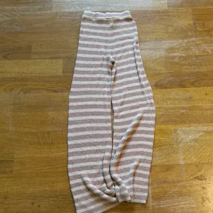 Striped Women's Straight Leg Pants Brown Size XS thumbnail 3