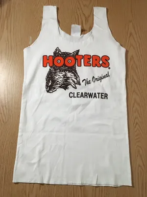 Hooters New Women’s Girl Uniform Tank From Florida Size Medium thumbnail 2