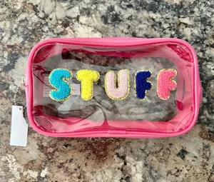 Trendy “Stuff” Multipurpose Zipper Pouch thumbnail 1