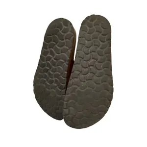 Plakton Size 37 3-Strap Brown Tan Cohnac Cork Footbed Sandals Leather Supportive thumbnail 2