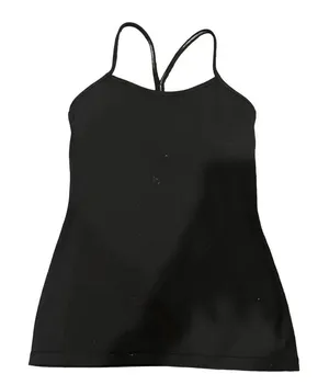 Lululemon‎ Black Free to Be Tank Top w/ Built in Bra Size 6 thumbnail 1
