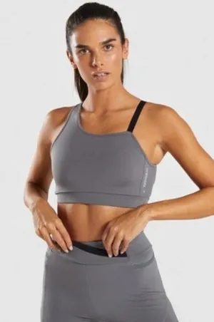 Gymshark asymmetrical top thumbnail 1