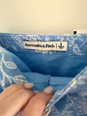 Abercrombie & Fitch Linen Blend Skort thumbnail 5