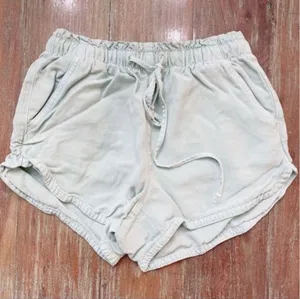 American Eagle Mint Green Ruched Shorts XS thumbnail 1