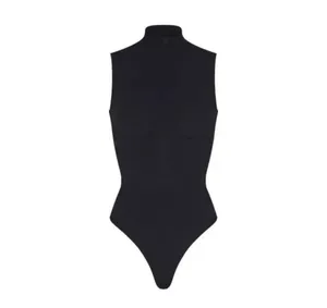Skims seamless sculpt zip front sleeveless thong S bodysuit NWOT thumbnail 2