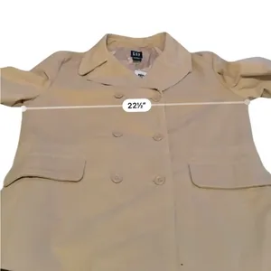 Gap Y2K Double Breasted Jacket Tan Corduroy Size‎ L NEW Deadstock thumbnail 4