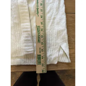 Barefoot‎ Dreams Cozychic Ultra Lite Cardigan Women Women Size XL Cream Stretch thumbnail 4