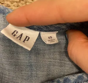 Gap zen chambray peplum top thumbnail 3