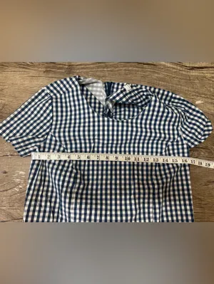 J.Crew Universal Standard Poplin‎ Gingham Dress size xxs thumbnail 5