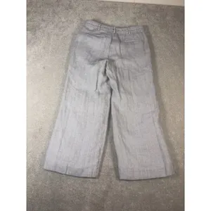 lauren ralph lauren cropped wide leg trouser pants‎ size 6 twill thumbnail 7