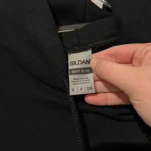 Gildan Harry‎ Styles Hoodie Black Rainbow text size Small thumbnail 5