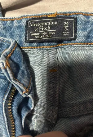 Annie High Rise Girlfriend Jeans thumbnail 4