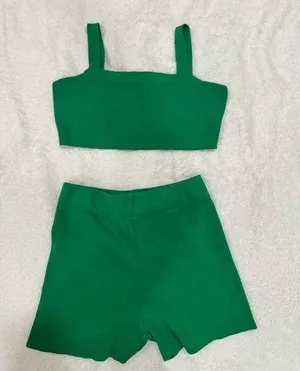 Amazon Green Knitted Two Piece Set thumbnail 2