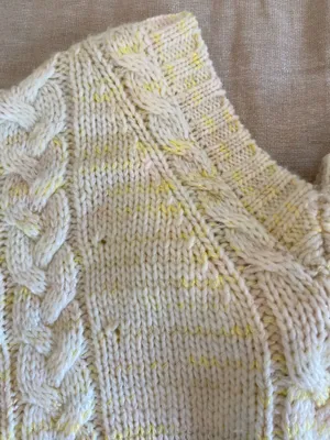 Altar’d State Cropped Open Back Sweater thumbnail 2
