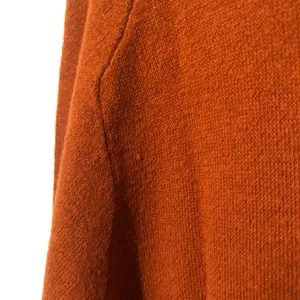 Maeve Anthropologie Midi Sweater Dress Womens Medium Orange Rust Tunic thumbnail 10