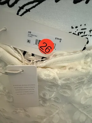 Altar'd State Ivory Embroidered Maxi Skirt thumbnail 4