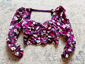 Floral Corset Top thumbnail 1