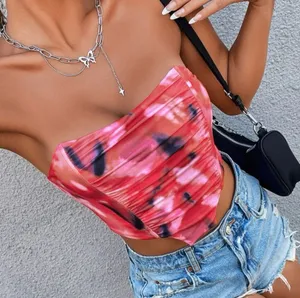 Boutique Corset Top Red Size XS thumbnail 3