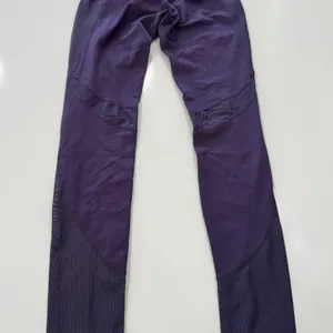 Gymshark Dry Full Length Leggings Purple Athletic Pants Cutout Mesh Size M thumbnail 9
