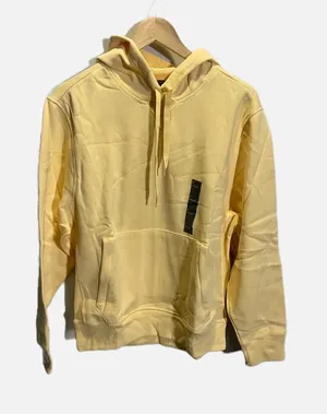 All In Motion Hoodie Women XXLYellow Long Sleeve Brushed Interior Activewear NEW thumbnail 1