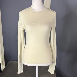 Women’s Skims Bone Long Sleeve T-Shirt Cotton Jersey Size XXS NWT thumbnail 3