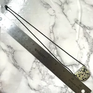 Dalmation jasper pendant necklace thumbnail 7