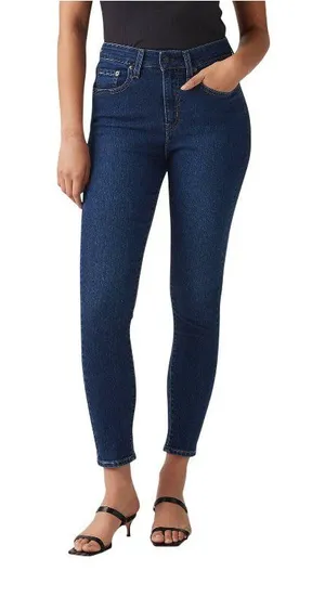NWT Levi's 721 High-Rise Skinny Jeans 92463221 Eternal Indigo Dark Blue 32X30 thumbnail 1