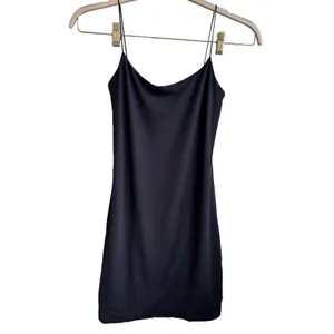 Wilfred Free Murdock Black Bodycon Mini Tank Dress Stretch Rayon Women Small thumbnail 2