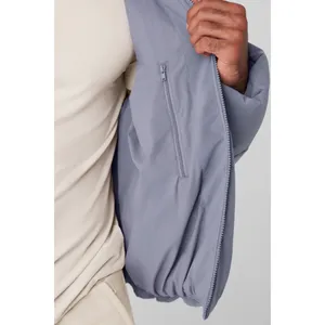 Alo Yoga Stretch Woven Street Puffer Fog M thumbnail 5