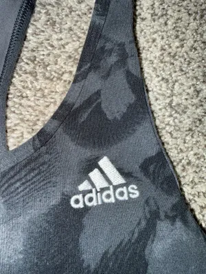 Adidas Women's Floral Graphic Racerback Athletic Dress thumbnail 2
