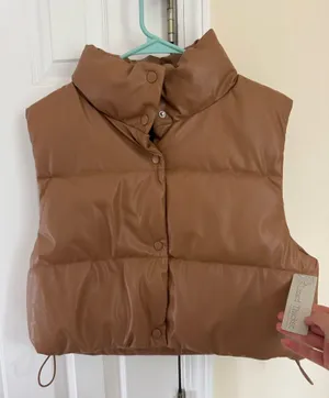 Lizard thicket leather vest thumbnail 1