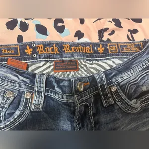 Rock Revival Maia Easy Ankle Skinny Stretch Jean Size 28 Inseam 24in thumbnail 7