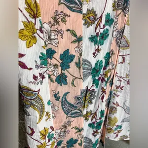 Daytrip Pink and Gold 3/4 Sleeve Boxy Blouse thumbnail 4
