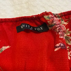 White Fox Red Floral Romper thumbnail 4