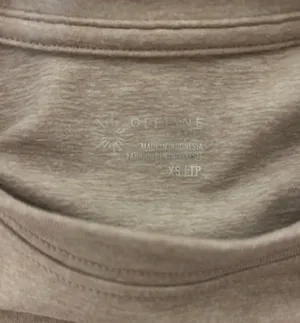 Aerie OFFLINE Ruched Cropped Long Sleeve with Thumbholes thumbnail 7