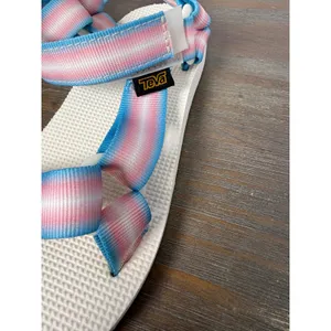 Teva Original Universal Gradient Sandals Pastel Pink Blue Women's Size 6 thumbnail 9
