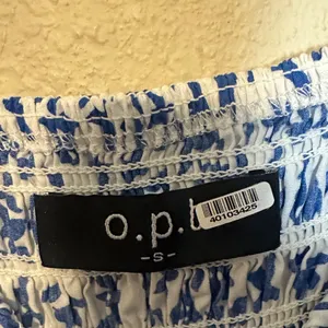 O.P.T. Tuscany‎ Dress Blue and White Floral Size Small thumbnail 5