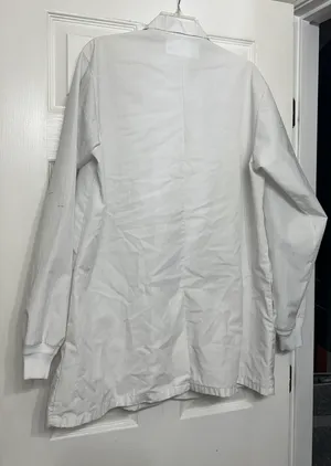White Knight Professional Lab Coat is a size Medium. thumbnail 2
