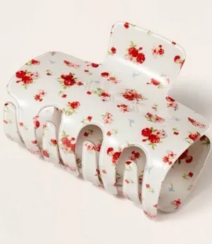 Parke x Target claw clip floral print thumbnail 1