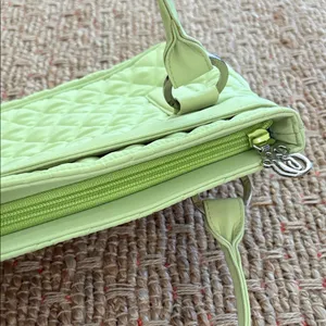 Vera Bradley Quilted Light Lime Shoulder Bag thumbnail 8