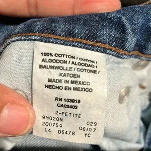 Y2K Harley Davidson 2007 100% cotton Straight Leg 2 Petite NEW #771 thumbnail 13