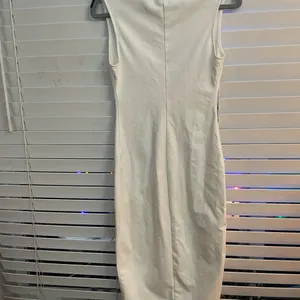 Zara white stretch dress thumbnail 4