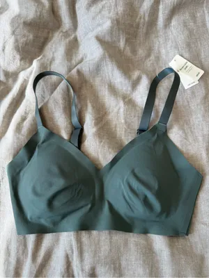 NWT Aerie Smoothez Army Green Removable Pad Bra thumbnail 2