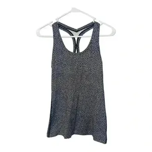 Lululemon‎ Cool Racerback Frozen Fizz White/Black, Size 4 thumbnail 2