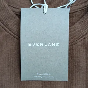 Everlane The Seamless Tee Acorn (Brown) Cropped Short Sleeves Crew Neck XS/S New thumbnail 8